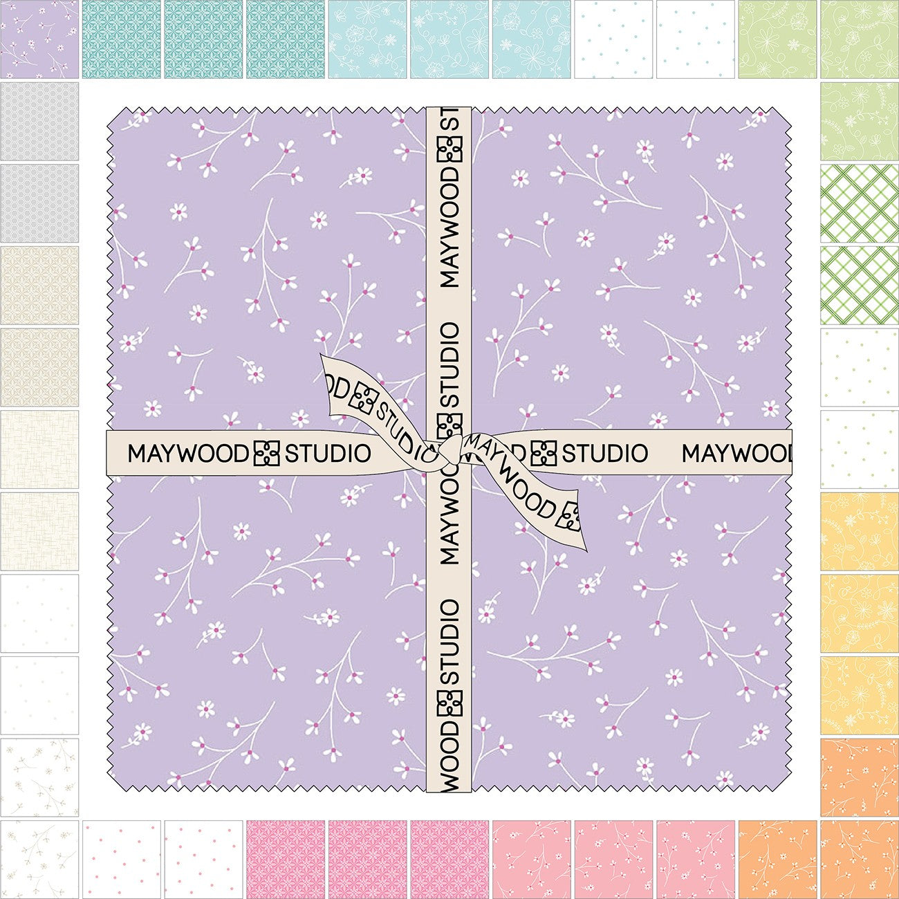 Kimberbell Basics Flannel Sweet Dreams 10in Squares (42pc)