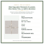 Product Specifications – 10in Squares Woolies Flannel Neutrals Vol. 2, 42pcs/bundle