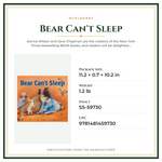 Product Specifications – Bear Can't Sleep