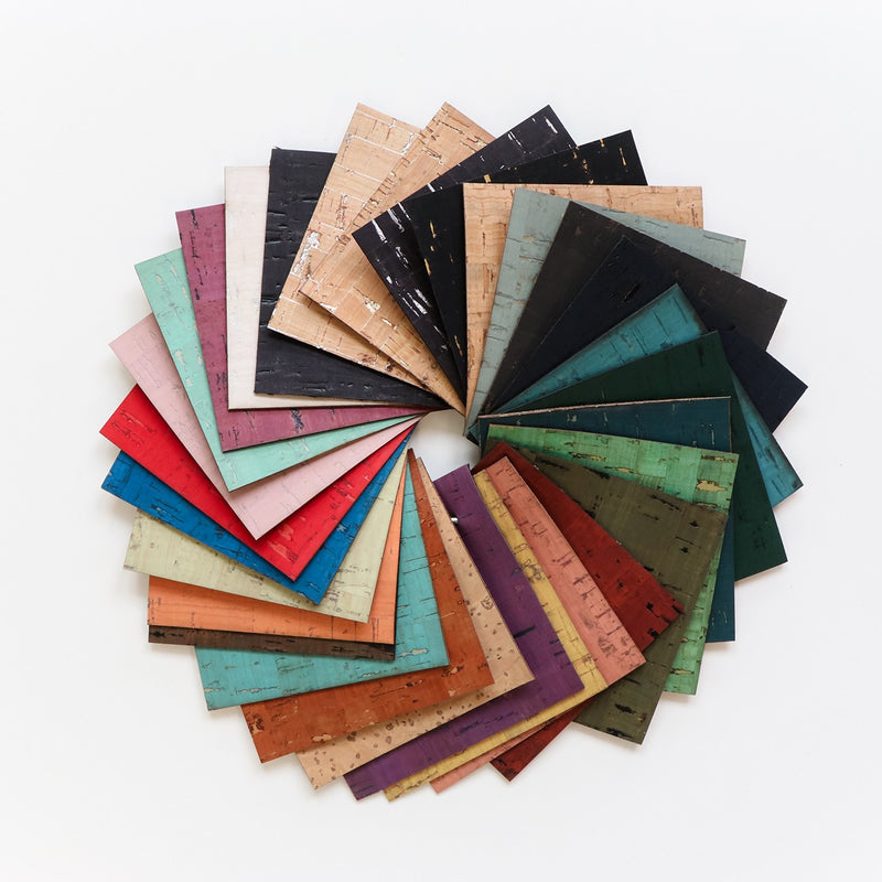 Sallie Tomato Fabric Sample Set – Cork: Rustic Solids, Flecked & Surface Natural