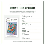 Product Specifications – Pansy Pincushion