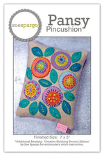 Pansy Pincushion