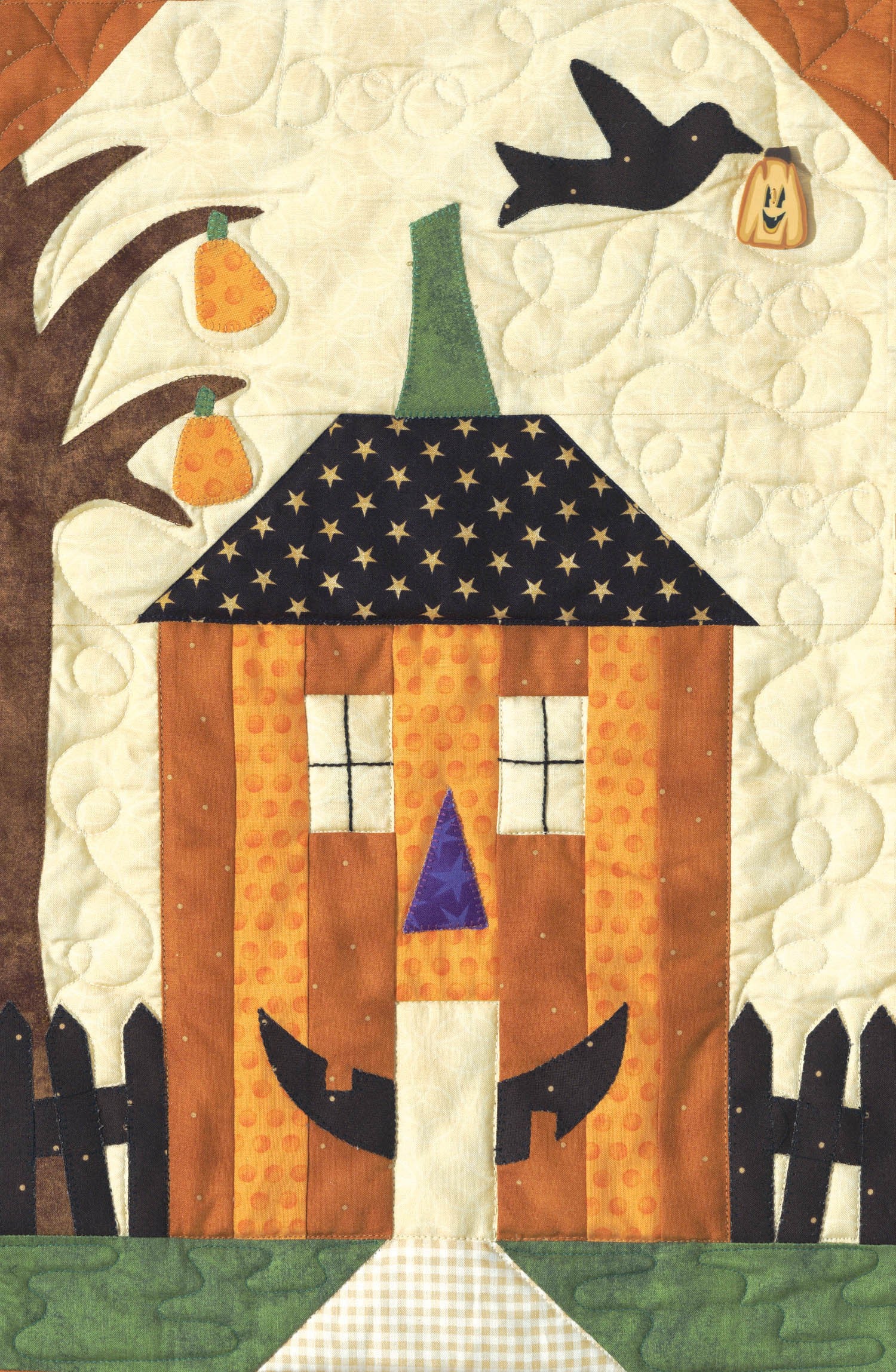 Sew Spooky Block of the Month Block 4 Jack's Patch