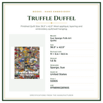 Product Specifications – Truffle Duffel