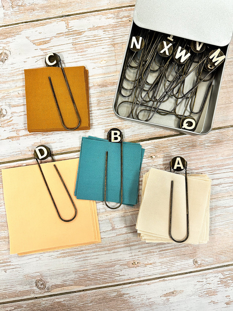 Seams Sew Me Jumbo Alphabet Clips