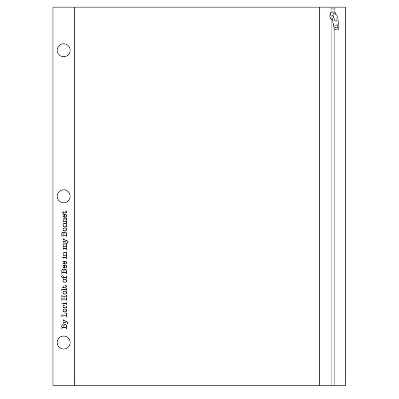 Bee Keeper Binder Pocket Inserts 5pcs