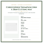 Product Specifications – Christopher Thompson 24in x 36in Cutting Mat