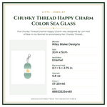 Product Specifications – Chunky Thread Happy Charm Color Sea Glass