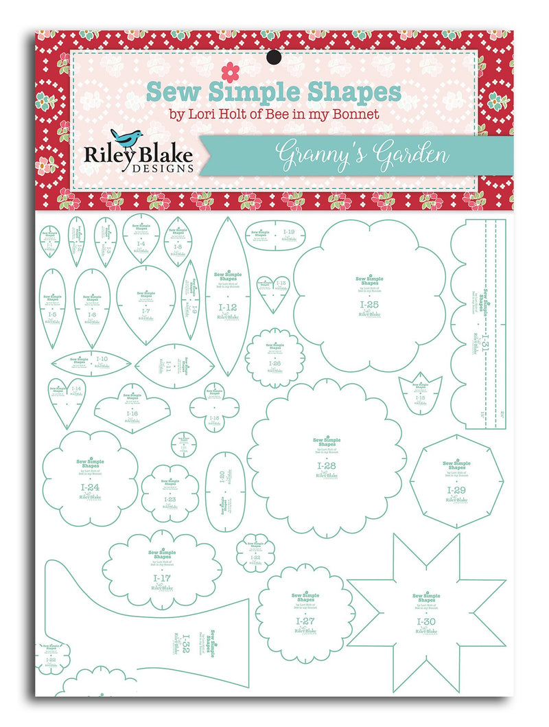 Lori Holt Granny's Garden Sew Simple Shapes