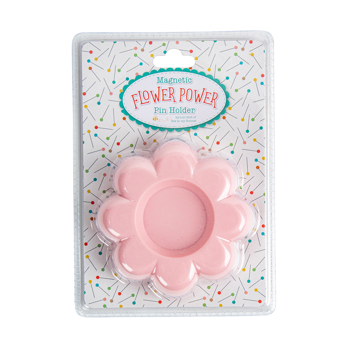 Calico Flower Power Magnetic Pin Holder