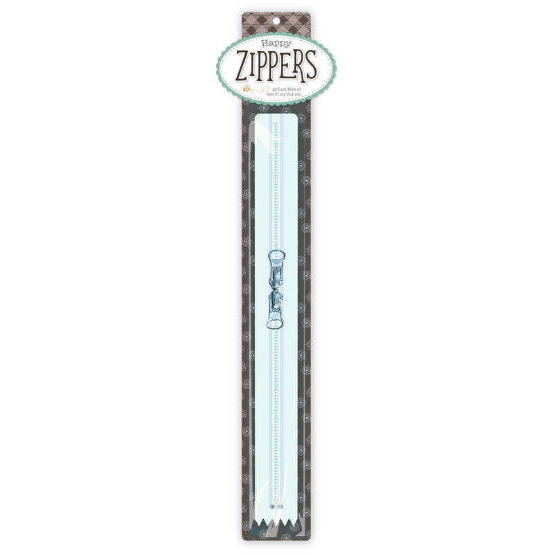 Lori Holt Happy Zippers 22in Cloud