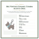 Product Specifications – Bee Vintage Enamel Charm Scotty Dog