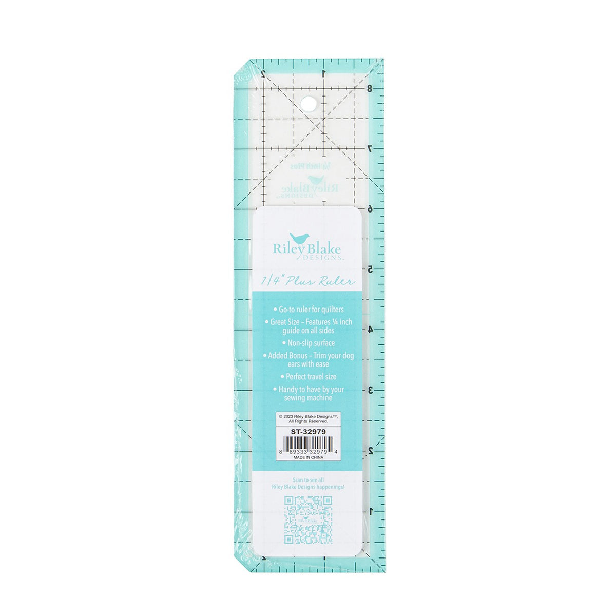 Riley Blake Designs Quilty Tools 1/4in Plus Ruler