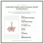 Product Specifications – Lori Holt Mercantile Enamel Happy Charm Piggy