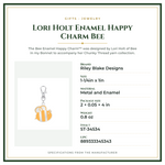 Product Specifications – Lori Holt Enamel Happy Charm Bee
