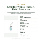 Product Specifications – Lori Holt Autumn Enamel Happy Charm Jar