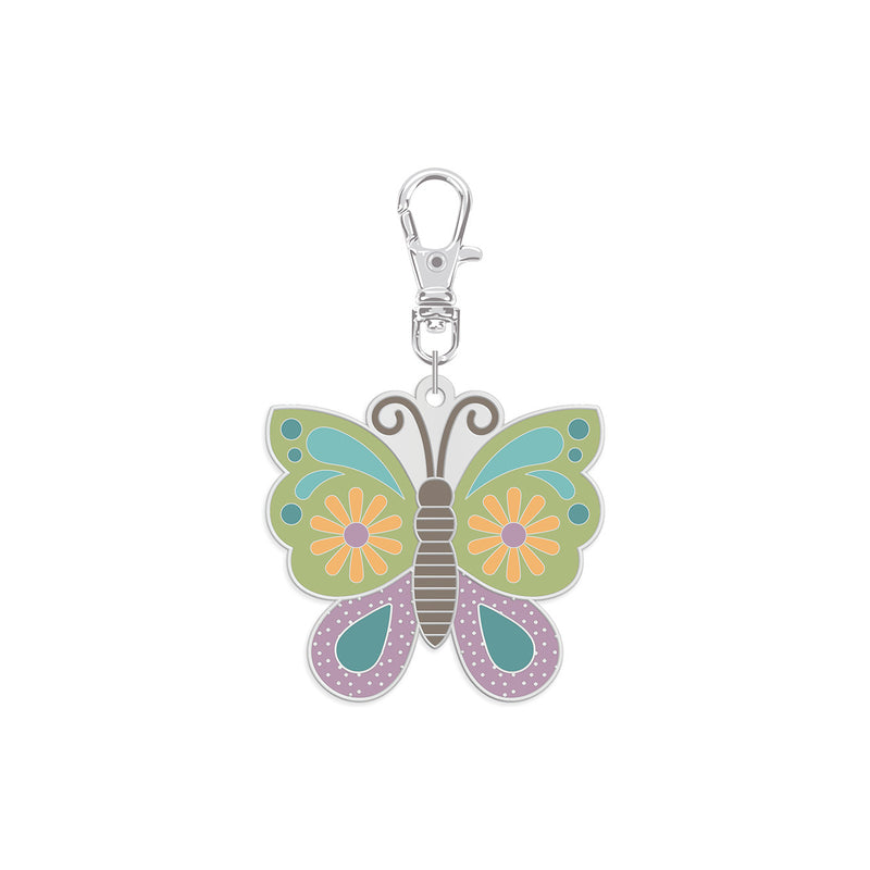 Lori Holt Enamel Happy Charm Butterfly