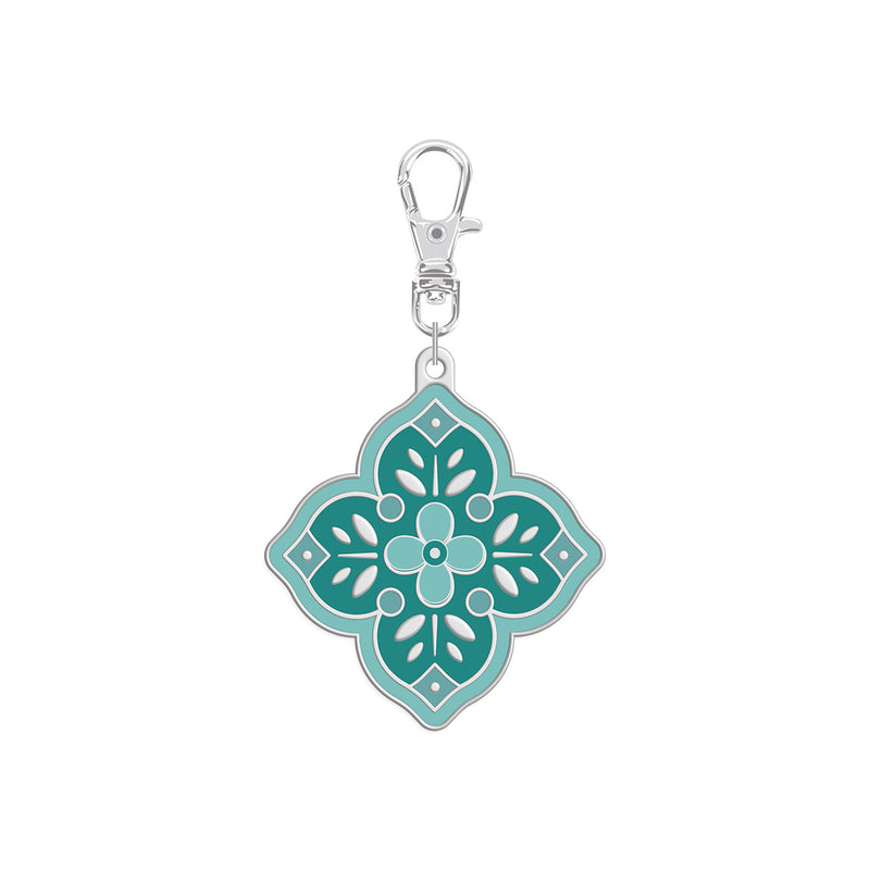 Lori Holt Enamel Happy Charm Medallion