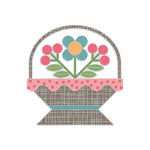 Lori Holt Flower Basket Needle Minder