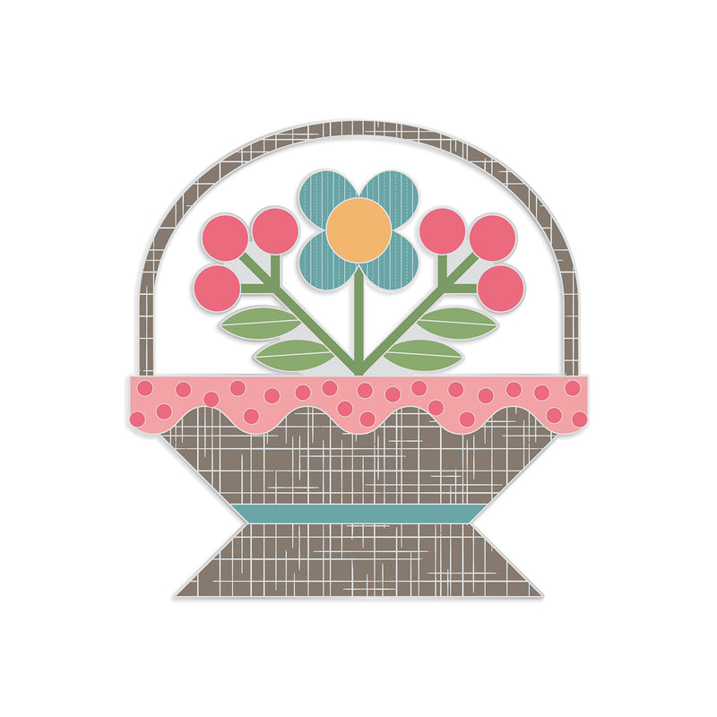 Lori Holt Flower Basket Needle Minder