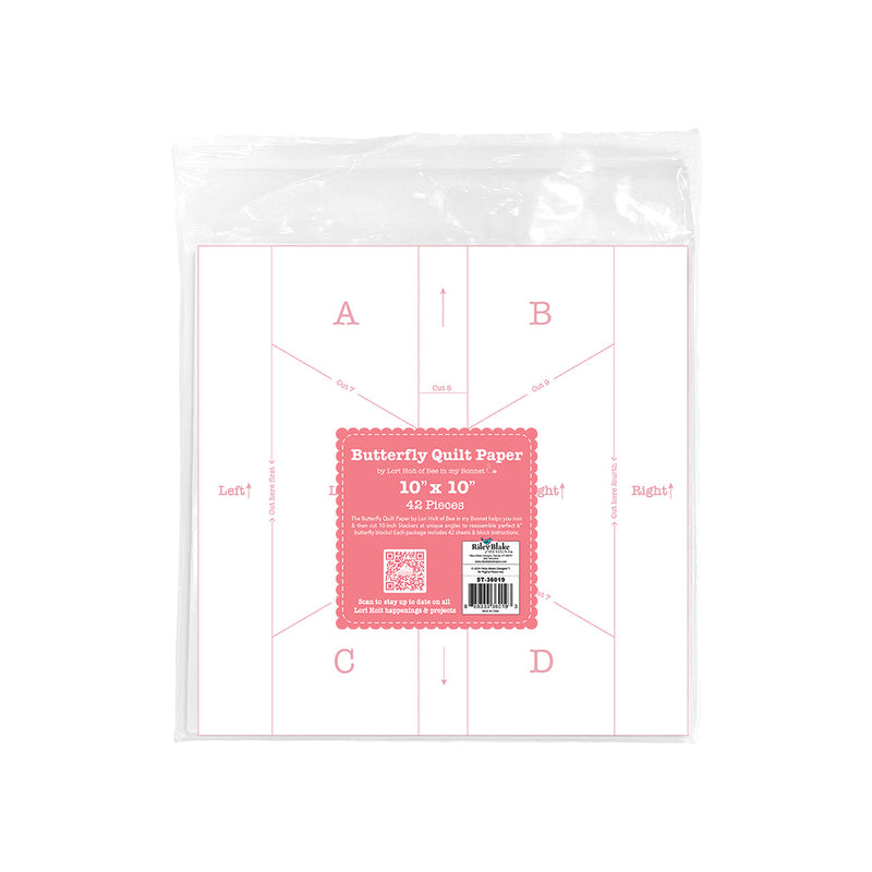 Lori Holt 10in Butterfly Quilt Paper