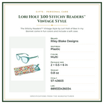 Product Specifications – Lori Holt 3.00 Stitchy Readers™ Vintage Style