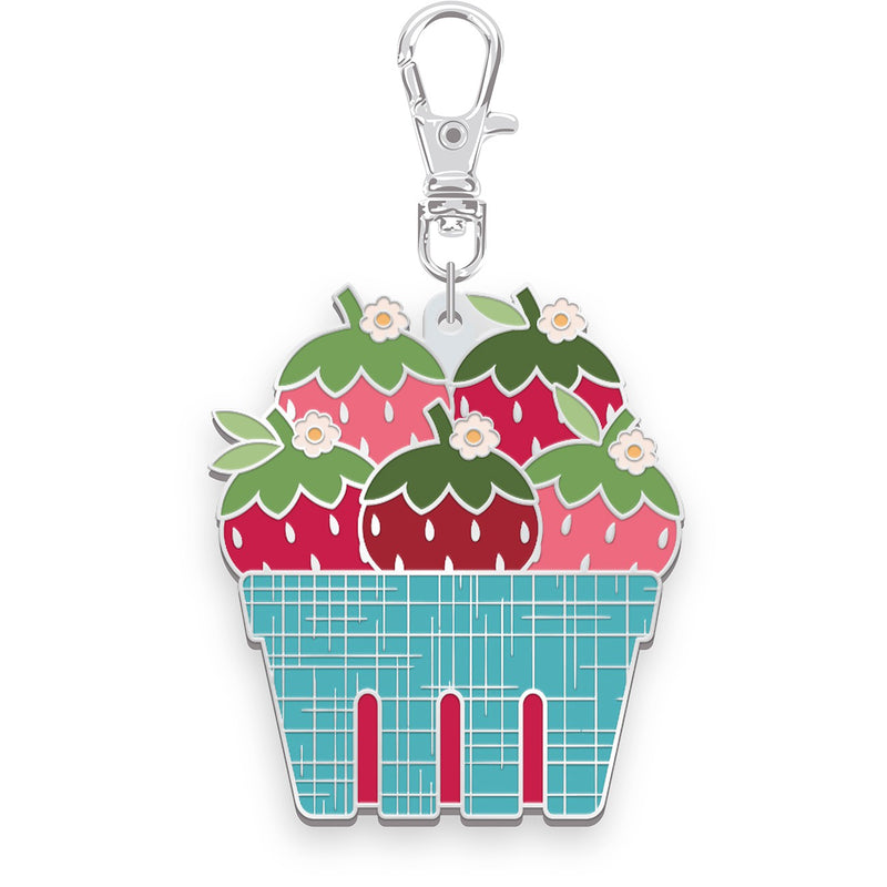 Lori Holt Farmer's Daughter Enamel Happy Charm Berry Basket