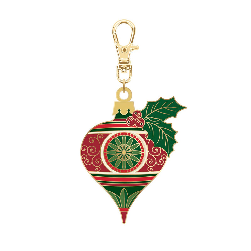 Jennifer Bosworth Christmas Finial Enamel Ornament Charm