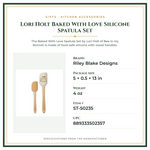 Product Specifications – Lori Holt Baked With Love Silicone Spatula Set