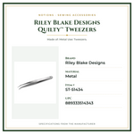Product Specifications – Riley Blake Designs Quilty™ Tweezers