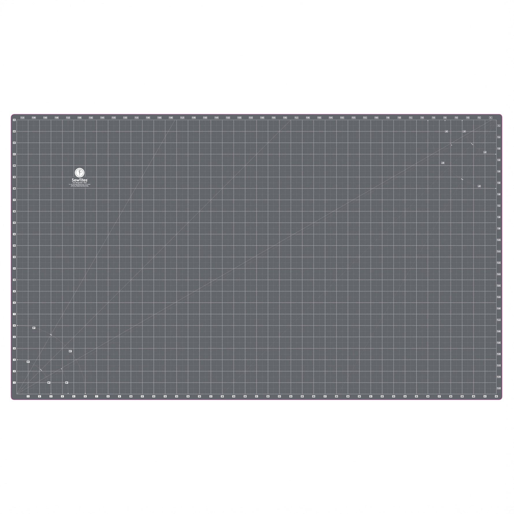 Sew Magnetic 24in x 42in Self Healing Cutting Mat Right Handed