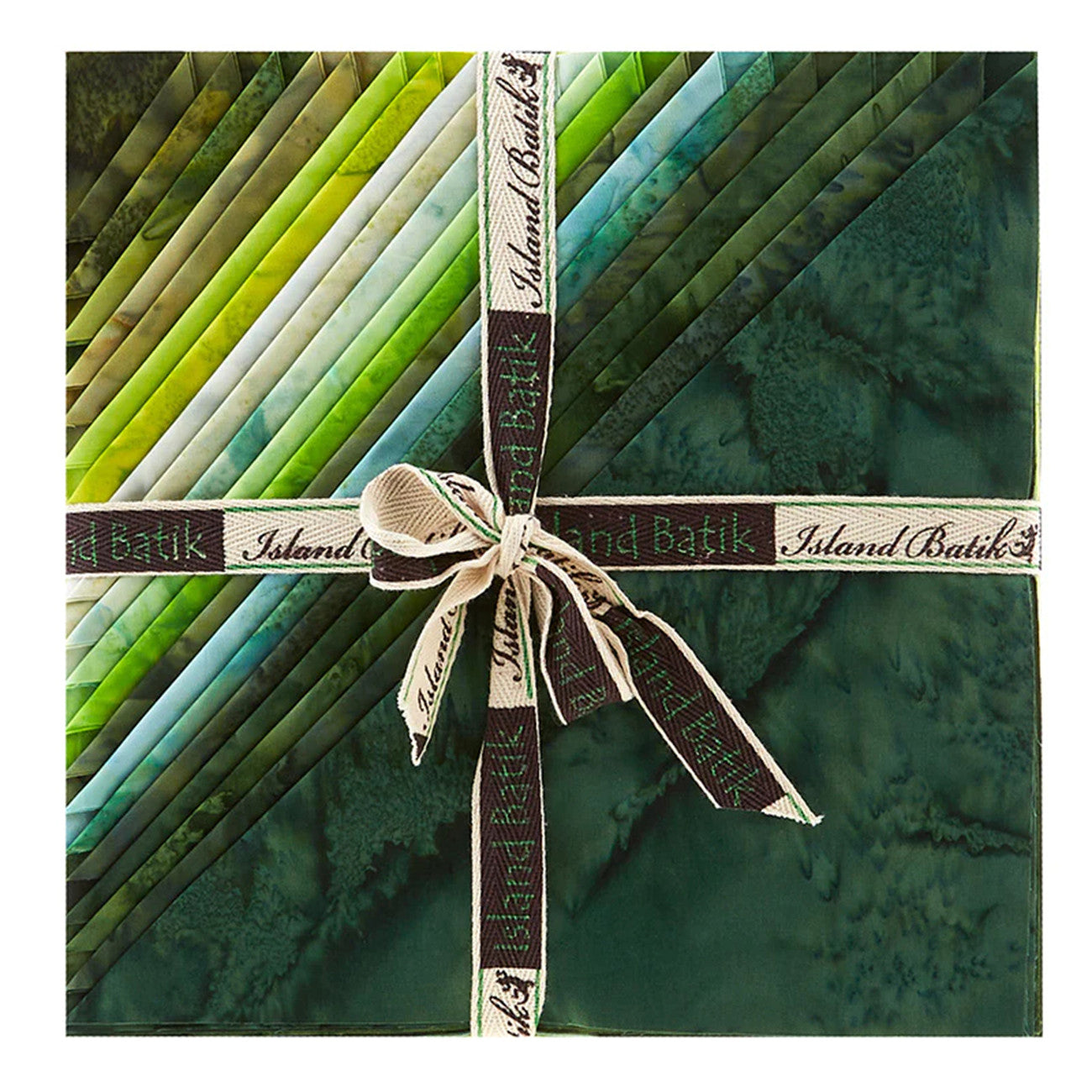 Basics Glorious Greens 10in Squares (42pc x 20 colors)