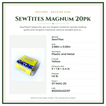 Product Specifications – SewTites Magnum 20pk