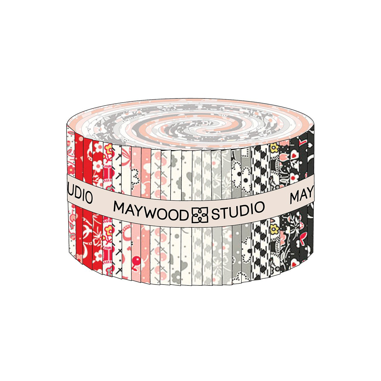 2.5in Strips Dear Sweetheart, 40pcs/bundle