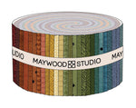 2.5in Strips Woolies Flannel Colors Vol. 2, 40pcs/bundle