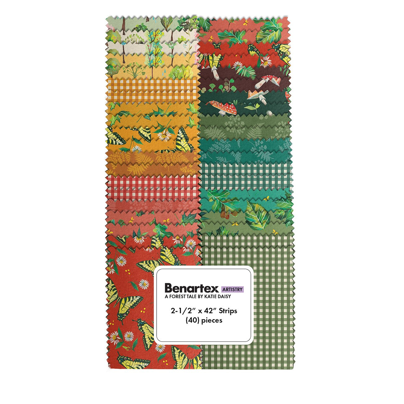 A Forest Tale 2.5in Strips, 40pcs/bundle