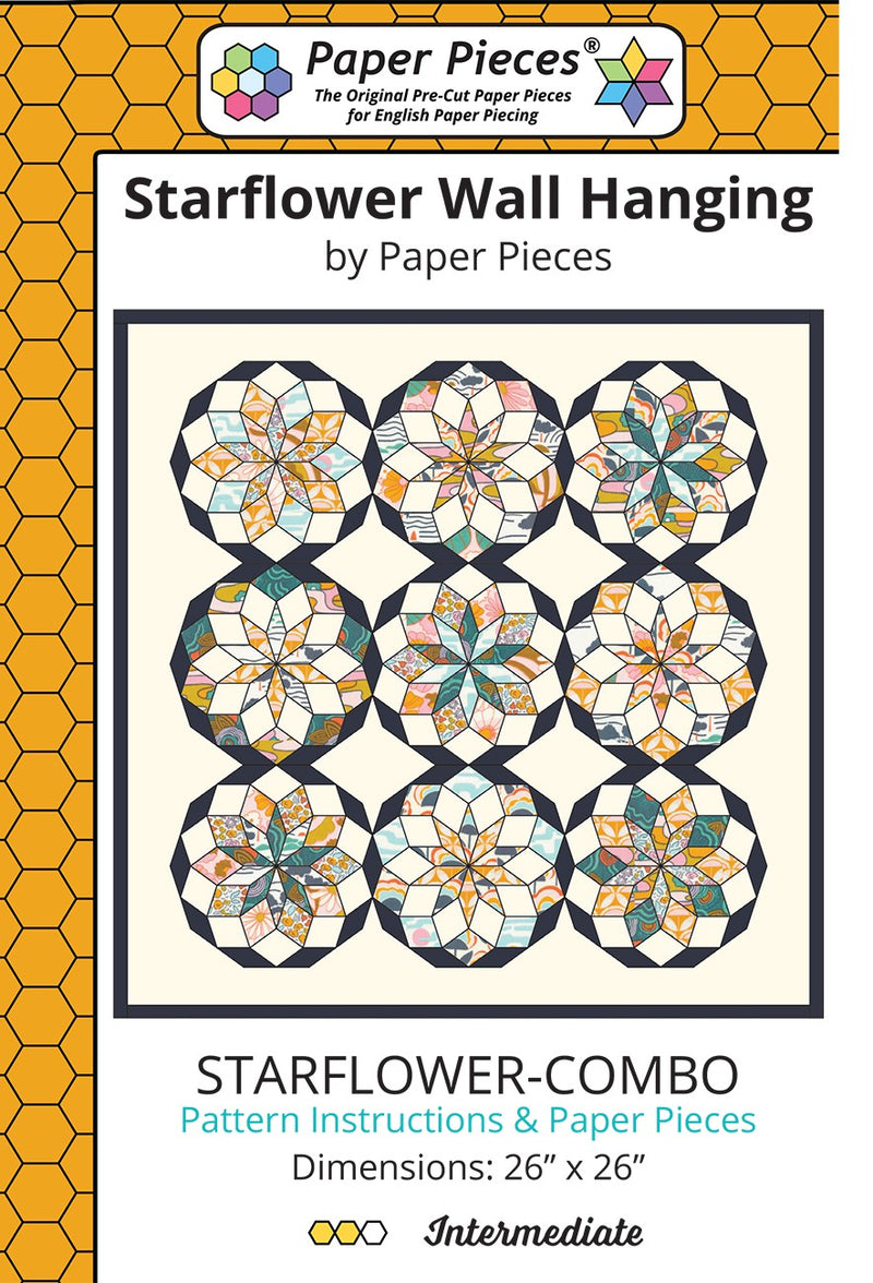 Starflower Wall Hanging Pattern and Piece Pack