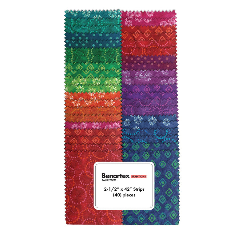 2.5in Strips Bali Effects, 40pcs/bundle