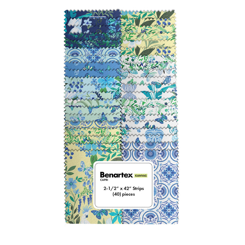 2-1/2in Strips, Capri, 40pcs/bundle