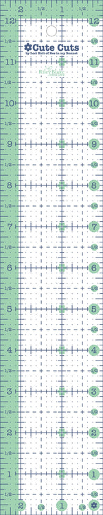 2-1/2in x 12-1/2in Cute Cut Ruler