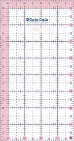 Cute Cut Ruler Rectangle 4-1/2in x 8-1/2in