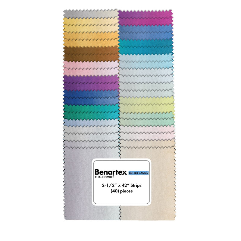 Chalk Ombre 2.5in Strips