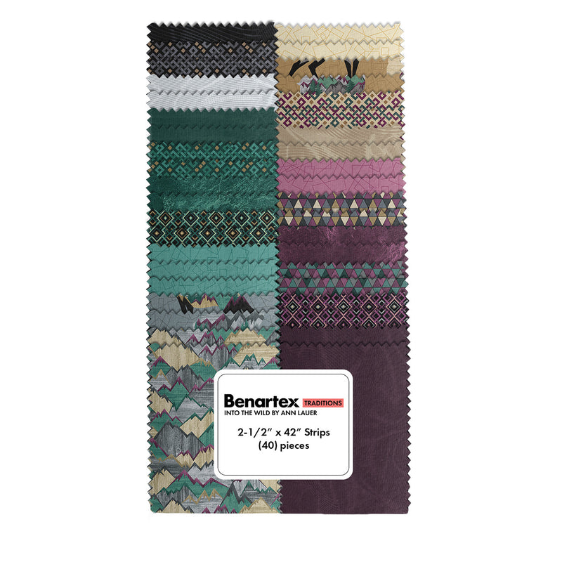 Into the Wild 2-1/2in Strips, 40pcs/bundle