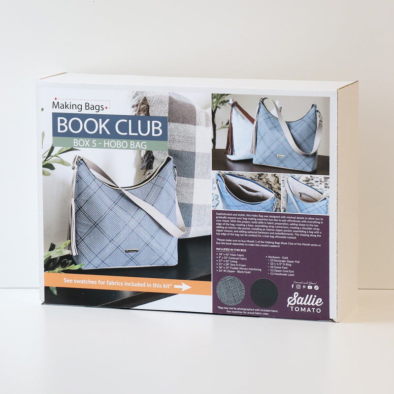 Making Bags Book Club Month 5: Hobo Bag