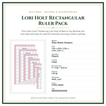 Product Specifications – Lori Holt Rectangular Ruler Pack