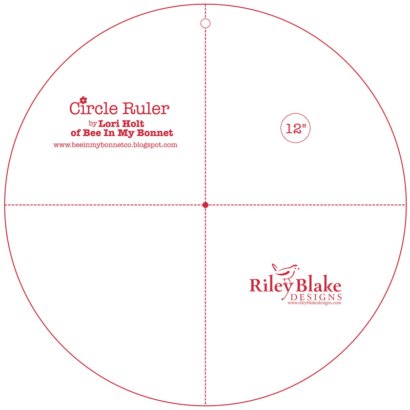 Lori Holt Circle Ruler 12in