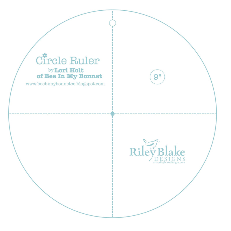 Lori Holt Circle Ruler 9in