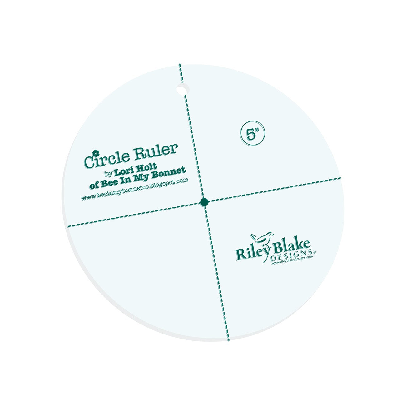 Lori Holt Circle Ruler 5"