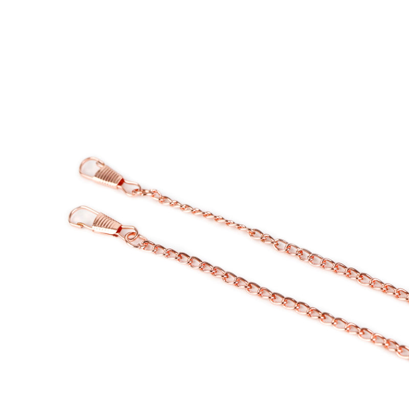 47" Strap Chain Rose Gold