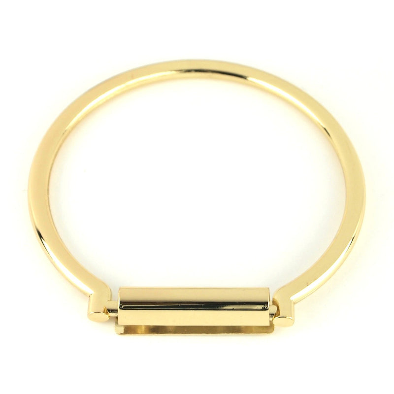 Two Round Purse Handles Gold